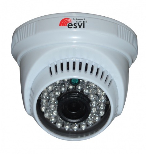 EVC-3H10-IR2  купольная IP видеокамера, 1.0Мп, f=2.8мм