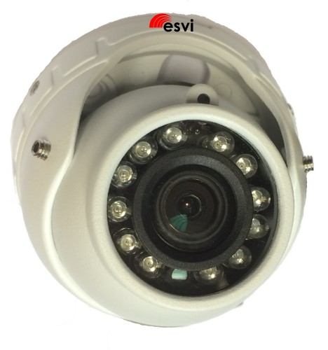 EVL-SS10-H11B купольная уличная 4 в 1 видеокамера, 720p, f=2.8мм